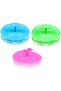 Round Plastic Hair Washing Combs Hair Massager (Pack of 3) - 3