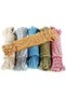 Nylon Rope 10 Mtr-4 MM, Nylon Braided Rope Twine, Multi-Purpose - Assorted Colors