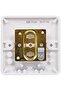 Lisse 1-Gang TV/FM Square Edge Moulded Socket, White - 8