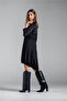 Rochie dama gri carouri - 5