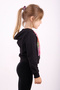 Girl's Dance Printed Hooded Sweatshirt - 5