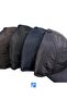 70% Acrylic, 30% Cotton, Soft Fleece Lined, Ear Flap, Waterproof Hat (Quilted) - 4