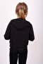 Girl's Dance Printed Hooded Sweatshirt - 6