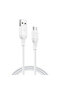 USB to Micro-USB Data Cable Lito, 1 m, LD06V, white