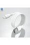 USB to Micro-USB Data Cable Lito, 1 m, LD06V, white - 2
