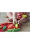 3D rubber shape sorter toy Vegetables, - 4