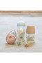 Glass Baby Feeding Bottle with Slow-Flow Physiological Teat,+0 Months 120ml-Blue - 4