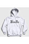 Unisex White Logo Estatic Fear Hooded Sweatshirt 572260Tt