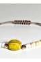 Handmade Colorful Beaded Necklace & Bracelet Set + Charm Keychain - 5