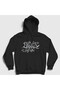 Unisex Black Logo Metal Uaral Hooded Sweatshirt 572863Tt