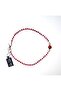 Handmade Colorful Beaded Necklace & Bracelet Set + Charm Keychain - 5