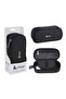 Okapi̇ Pencil Bag Oval Black Single Compartment - 2