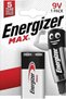 Μπαταρία Max, 9V / LR61, 1 τεμάχιο