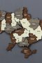 3D Ukraine Wooden Map 60X40 - Home Office Gift Wall Decoration - 2