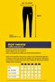 Women's Black High Waist Capri Leggings - 7
