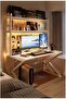 Computer Tables with Shelves for Organized Productivity - 2