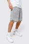 Men's Gray Combed Shorts Basketball Football Fitness Sports Exercise Running La - 2