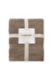 Nori 100% cotton 2-piece hand towel set 50 x 90 dark beige - 3