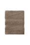 Nori 100% cotton 2-piece hand towel set 50 x 90 dark beige