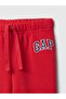 Baby Boy Red Relaxed Logo Pull-On Jogger Sweatpants - 2