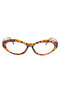 Women's Leopard Rimmed Blue Light Protection Blue Block Transparent Glasses Tctgt000101G0208 - 2
