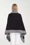 Ring Patterned Knitwear Shoulder Shawl – Stylish and Comfortable Poncho Model, Women's Shoulder Shawl, Winter Shoulder Shawl - 5