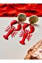 Lobster Earring - Zra Beach Collection - 3
