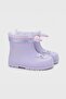 Mendi Gato Girl's Rain Boots - Lilac W10322-018 - 2