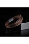 Brown Multi Leather Bracelet |   February 14 Valentine's Day Gift - 2