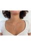 Zircon Stone Star Figured Y Necklace - Silver & Gold Color Starry Women's Y Necklace - Stylish Women's Necklace - 2