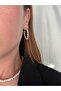 Petra Double Sided Stone Gold Earrings