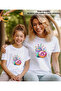 Donut Printed Mother-Daughter Matching T-Shirt (Add 2 Items to Make a Matching Set)