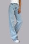 Blue Washed Women's Jeans - 2