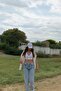 Light Blue Wide Leg Wide Leg Jeans - 2