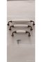 Seçi̇l 128 mm Antique Yellow Modern Drawer Cabinet Wardrobe Furniture Handles White - 5