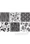 Texture set with different Hawaiian patterns, 6 pcs. - 2