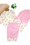 Baby Girl Corduroy Tulip Printed Vest 3 Piece Cute 6-12 Month Baby Set - 6