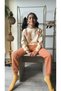 Boys Girls Kids Bottom Top Set Unisex Long Sleeve Tracksuit Casual Sport Stylish Modern Design Ribbed - 7