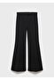 Straight-Cut Fabric Trousers - 3
