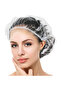 قبعات استحمام بلاستيكية للاستخدام مرة واحدة من - طاقيات استحمام 100 قطعة - Salon System