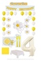 Bal10 4 Year Old Daisy Themed Birthday Party Set
