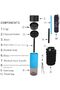 Mini Hookah Set Portable Hookah Cup With Everything, Unique Concept Hookah To Go for Single Person - 3