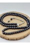 Ebony Wood Capsule Cut 99 Prayer Beads 7*8mm (56604) - 2