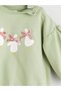 Lcw Babycrew Neck Baby Girl Sweatshirt and Leggings 2-Piece Set - 8
