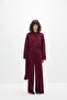 Asymmetric Tie-Up Trousers Set Soil