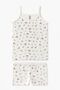 Girl's Patterned Tank Top and Shorts Set, Set of 6 - 3