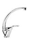 Armilla Hot Cold Double Water Inlet Mix Swan Bathroom Sink Faucet Fountain Mixer