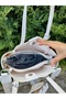 Original Genuine Women's Stone 3-Compartment Luxury & Luxurious Design Soft Leather Hand and Shoulder Bag Suitable for Daily Use - 7