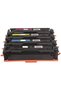 Omni Tech 414A Multipack High Yield Toner Cartridge - Compatible with HP Color LaserJet Pro MFP M479