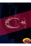 Turkish Republic Ataturk Written Flag Jdm Car-Motorcycle Windshield Label Sticker-Hologram